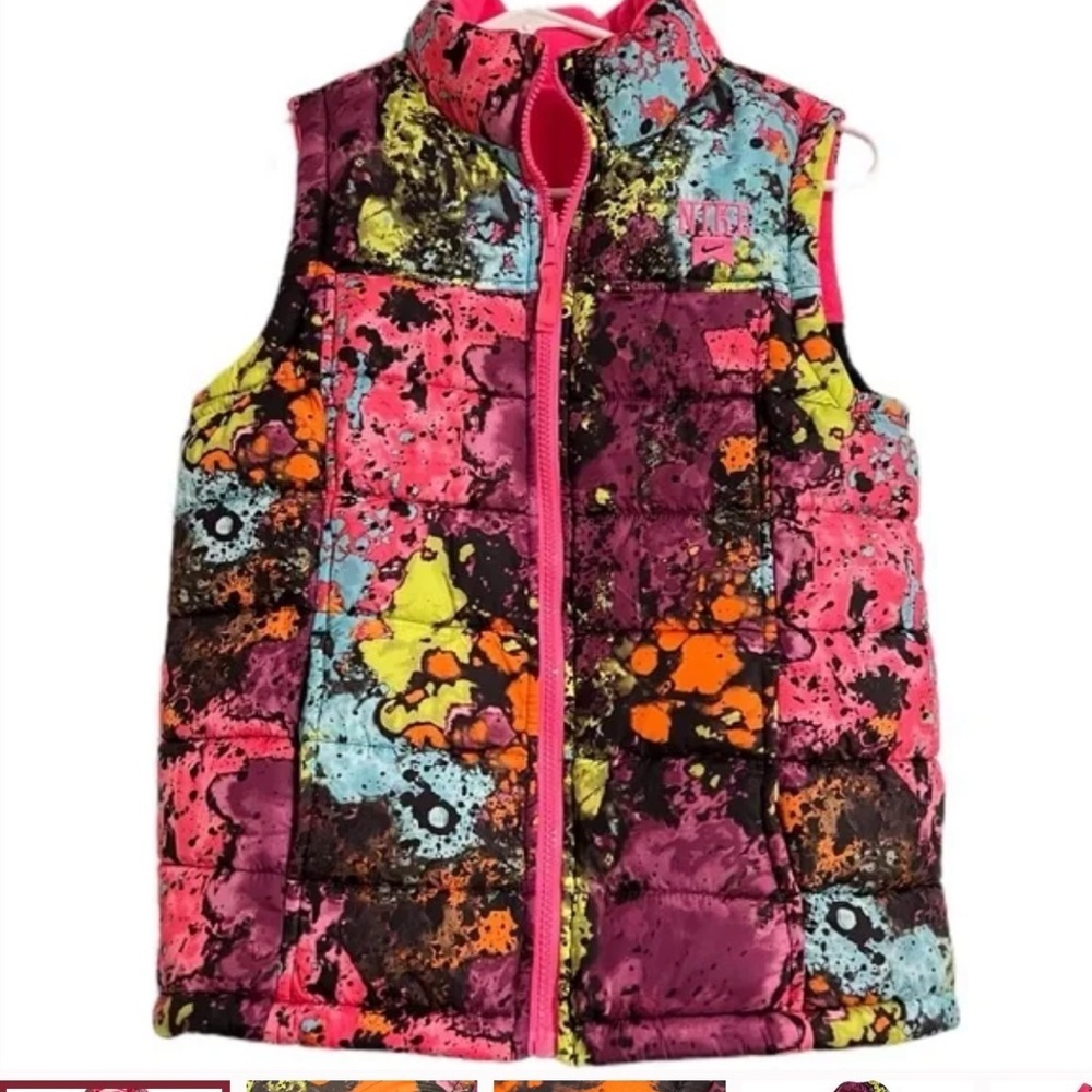 NIKE reversible puffer vest